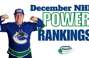 December NHL POWER Rankings! #NHL
