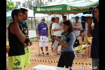 Igor e Santiago x Gilson e Pulga pela final do Interestadual de futevôlei em Dourados MS