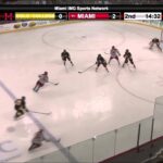 Miami RedHawks - Barber goal vs Colorado College