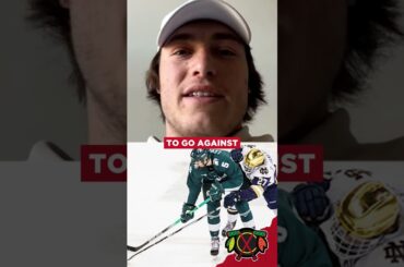 Colton Dach talks up IceHogs teammate Artyom Levshunov #Blackhawks #ArtyomLevshunov #ColtonDach #NHL