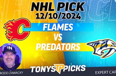 Calgary Flames vs Nashville Predators 12/10/24 NHL Pick Against the Spread