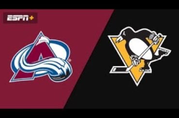 Colorado Avalanche vs Pittsburgh Penguins LIVE STREAM | Live Play-by-Play Fan Reaction | LIVE NHL