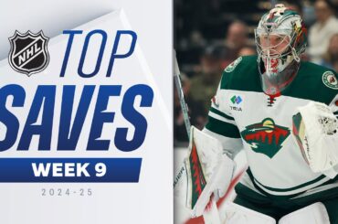 "Call the Cops!" 🚔 Top NHL Saves of Week 9 | 2024-25 Highlights