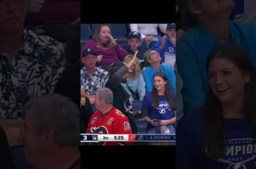 GOAL Michael Eyssimont Tampa Bay Lightning v Calgary Flames 3-6 NHL 2023-24#shorts