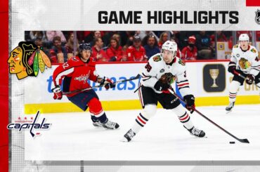 Blackhawks @ Capitals 12/2/21 | NHL Highlights