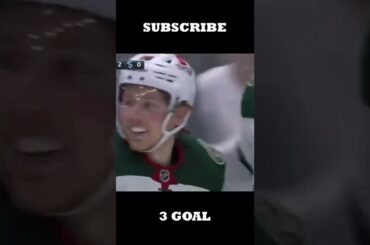 HAT TRICK Rem Pitlick (Minnesota vs Seattle |  Nov.13, 2021) #shorts