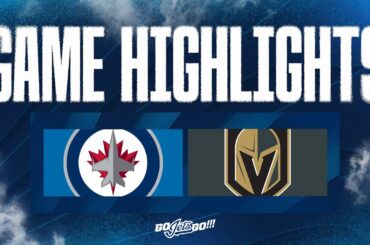 Winnipeg Jets vs. Vegas Golden Knights - Game Highlights