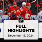 NHL Highlights | Lightning vs. Flames | December 12, 2024