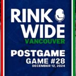 RINK WIDE POST-GAME: Vancouver Canucks vs Florida Panthers | Game 28 - Dec. 12, 2024