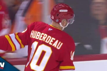 Flames' Jonathan Huberdeau Scores On 2-on-1 vs. Lightning