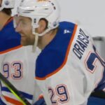 Oilers' Hyman Tips Draisaitl Shot Off Sweet McDavid Feed vs. Wild