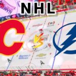 Calgary Flames vs Tampa Bay Lightning| 2024 NHL Play by Play Live Score