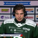 Viktor Lodin - 'en liten Nygård med handleder' | Intervju | Leksands IF - Färjestad BK | 2024-11-30