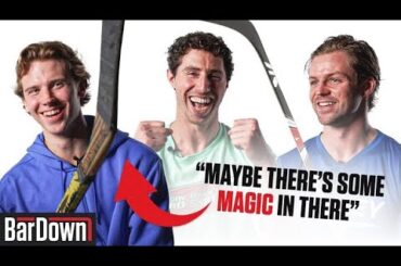 NHL PLAYERS REVIEW ICONIC OLD HOCKEY STICKS!