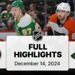 NHL Highlights | Flyers vs. Wild | December 14, 2024