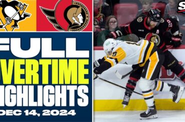 Pittsburgh Penguins at Ottawa Senators | FULL Overtime Highlights - December 14, 2024