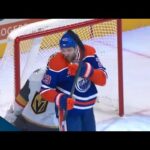 Oilers' Leon Draisaitl Taps In 22nd Goal Of Season vs. Golden Knights