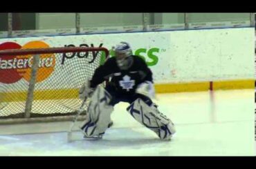 James Reimer at Practice - 02/20/13