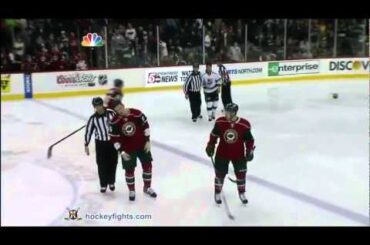 Jordan Nolan vs Marco Scandella February 28th 2012