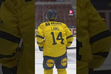 Oskar Lang mål mot Schweiz