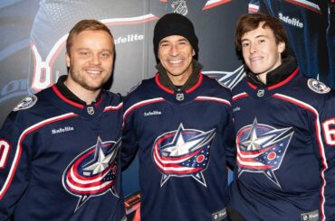 Meyer Shank Racing Visits Nationwide Arena for Columbus Blue Jackets Game! 🏁🏎️🏒