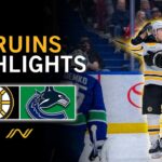 Bruins Highlights: Brad Marchand, David Pastrnak Lead Way For Boston In Vancouver