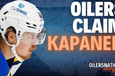 The Edmonton Oilers claim Kasperi Kapanen