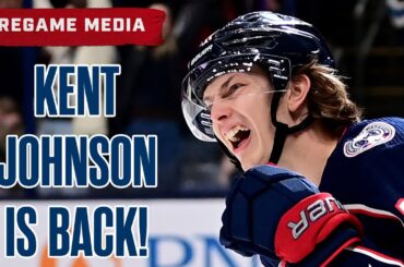 KENT JOHNSON IS BACK!!! 💪 Columbus Blue Jackets vs. Tampa Bay Lightning  | Pregame Media