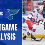 Rangers Comeback Falls Short As They Lose To Blues 3-2 | New York Rangers