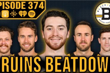 YET ANOTHER BOSTON BRUINS BEATDOWN - WHAT COMES NEXT??? Black N' Gold Hockey Podcast Episode 374!!!