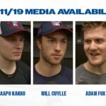 NYR at VAN: Kaapo Kakko, Will Cuylle & Adam Fox Postgame Availability | Nov. 19, 2024