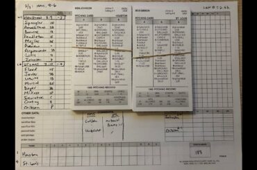 1962: Houston Colt .45s (Johnson) at Cardinals (Gibson) for 5/2 in the Strat-O-Matic 1962 Replay