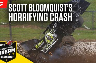 Scott Bloomquist Takes A Horrifying Flip At Eldora Speedway During Dirt Late Model Dream