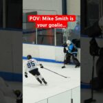 Mike Smith is your goalie 😬🏒 #hockey