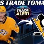 Breaking News: NHL Trade - Predators Trade Philip Tomasino to Penguins