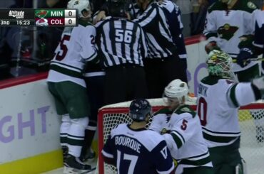 Gotta See It: Landeskog and Dubnyk exchange fists