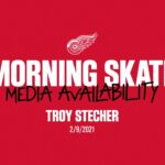 Troy Stecher | Morning Skate | 2/9 FLA