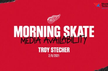 Troy Stecher | Morning Skate | 2/9 FLA
