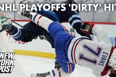 Canadiens’ Jake Evans stretchered off ice after ‘disgusting’ NHL playoffs hit | New York Post