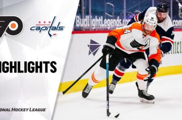 Flyers @ Capitals 2/7/21 | NHL Highlights