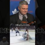 Sheldon Keefe On Joseph Woll’s Injury. 🗣️