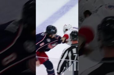 ZACH WERENSKI SECURES A GORDIE HOWE HAT TRICK! 💥👊🍎 #CBJ #NHL #shorts