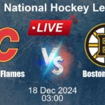 🔴 LIVE: Calgary Flames vs Boston Bruins - Ice Hockey Live Score - USA National Hockey League