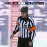 Justin Faulk goal Feb 4 2013 Carolina Hurricanes vs Toronto Maple Leafs NHL Hockey