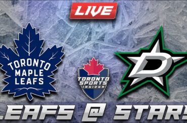 Toronto Maple Leafs vs Dallas Stars LIVE Stream Game Audio | NHL LIVE Gamecast & Chat