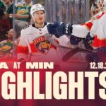 Chucky GOES OFF in Statement W | Panthers at Wild Highlights | 12.18.24