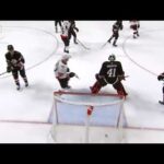 Egor Sokolov assists on Gambrell's goal vs Sabres (13 apr 2023)