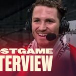 "Statement win for us." | Tkachuk Postgame Reaction on TNT | 12.18.24