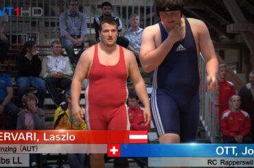 🤼 | Wrestling | Alps-Cup 2014 | 130 kg FS | EGERVARI, Laszlo (AUT) vs. OTT, Jonas (SUI)