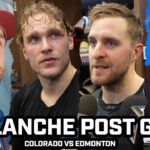 Jared Bednar & Avs Room FRUSTERATED After LOSS vs Oilers + Avs New Goalie Scott Wedgewood